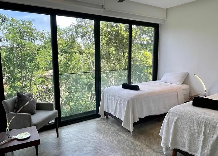 Apartment Black House - 6br Penthouses With Rooftop & Pools Tulum