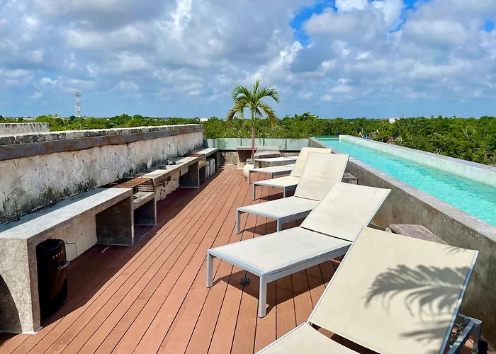 Black House - 6br Penthouses With Rooftop & Pools * Tulum